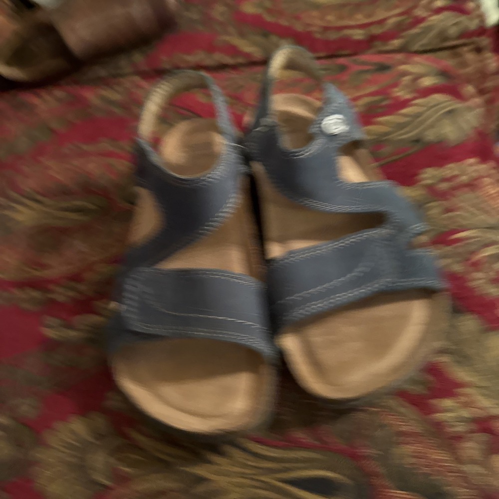 womens earth origins sandals Blue Size 6.5